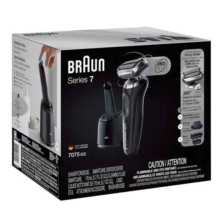 Braun 7075cc Series 7 Shaver with SmartCare Centre