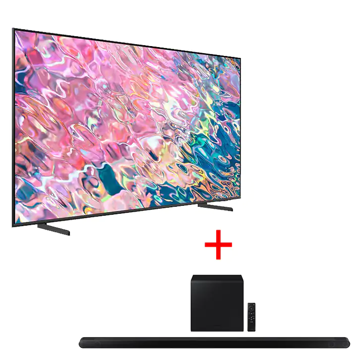 Samsung 60" Q60B QLED 4K Smart TV & Samsung 3.1.2ch Soundbar HW-S800B
