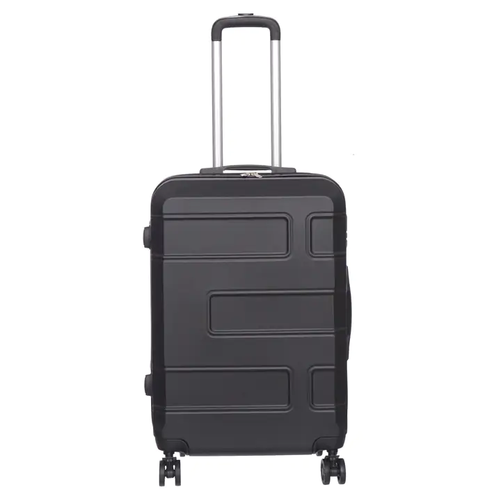 NICCI 3 piece Luggage Set Deco Collection Black