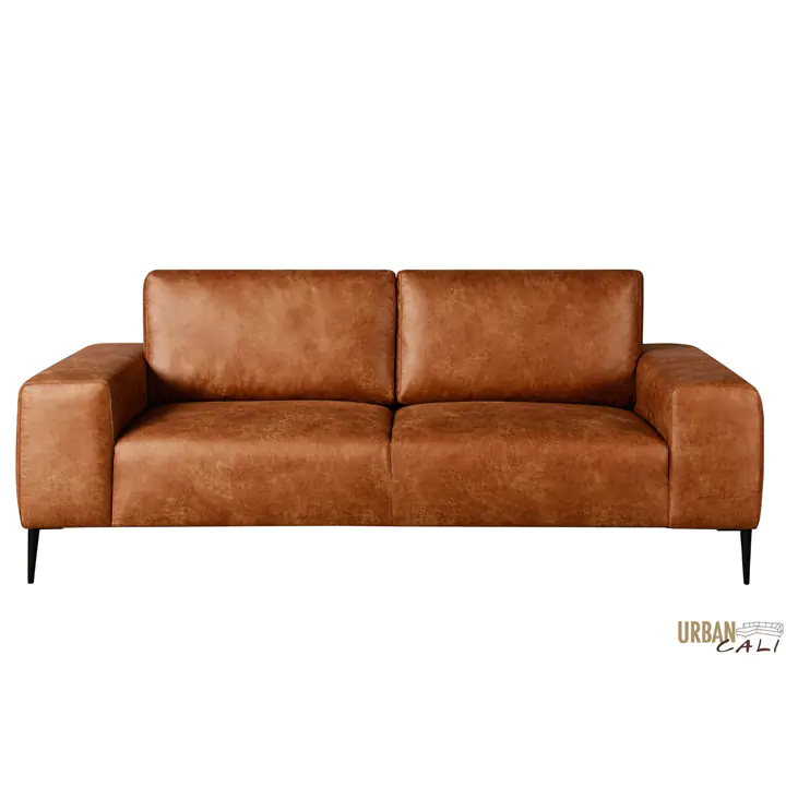 Urban Cali Fresno Sofa in Rustic Light Brown