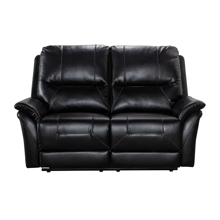 Reggio Reclining Loveseat in Charcoal by Lifestyle