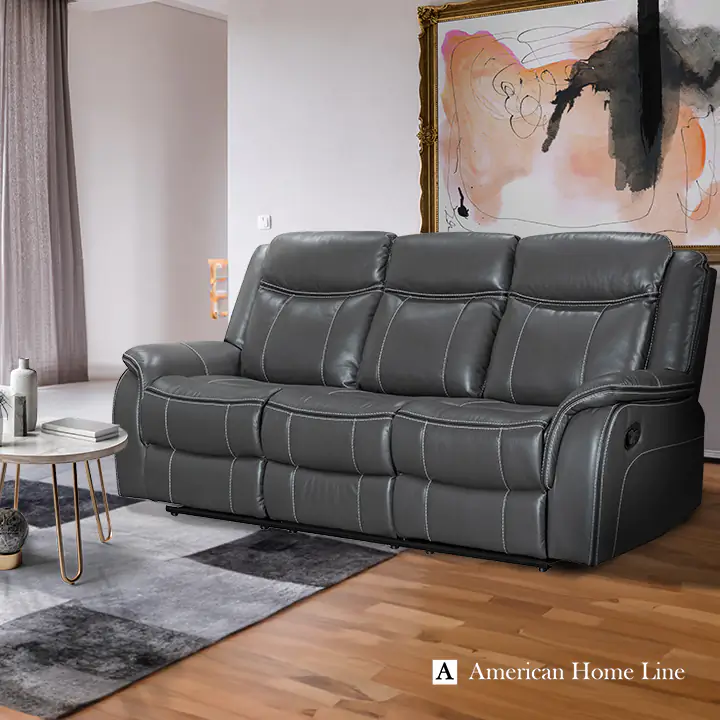 Scorpio Reclining Sofa in Grey