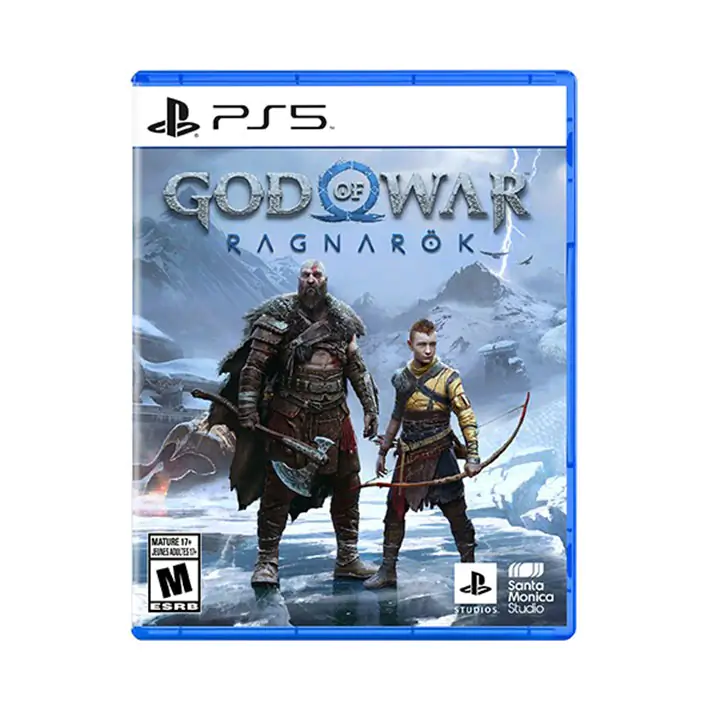 PlayStation 5 Disc Edition Gaming Bundle with GOW Ragnarok Game