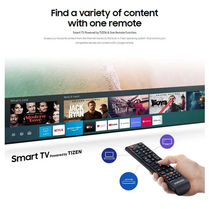 Samsung 65” TU7000 Crystal UHD 4K Smart TV