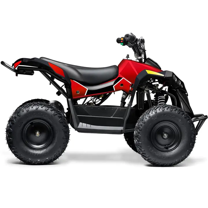 MotoTec Electric Powered Kid's E-Bully ATV 36v 1000w Red