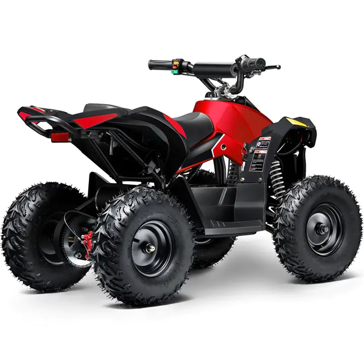 MotoTec Electric Powered Kid's E-Bully ATV 36v 1000w Red