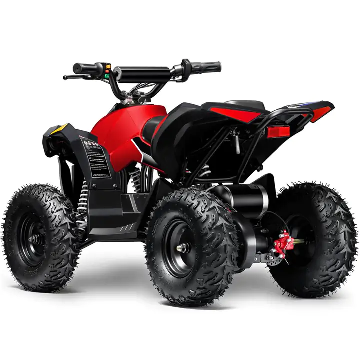 MotoTec Electric Powered Kid's E-Bully ATV 36v 1000w Red