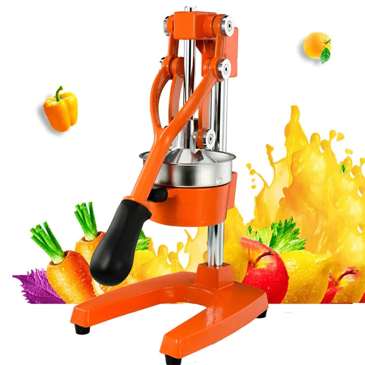 Heavy Duty Reinforced Manual Hand Press Citrus Fruit Juicer