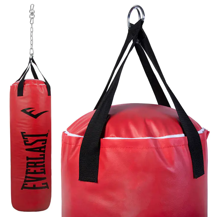 80 lb Heavy Bag, Gloves and Heavy Bag Hanger Kit