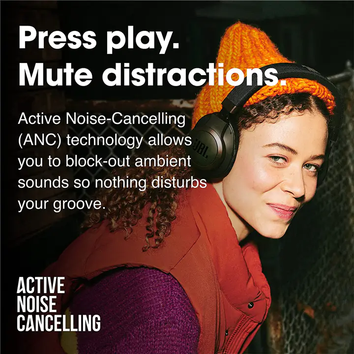 JBL LIVE 650BTNC Over-ear Bluetooth Headphone with Noise Cancellation