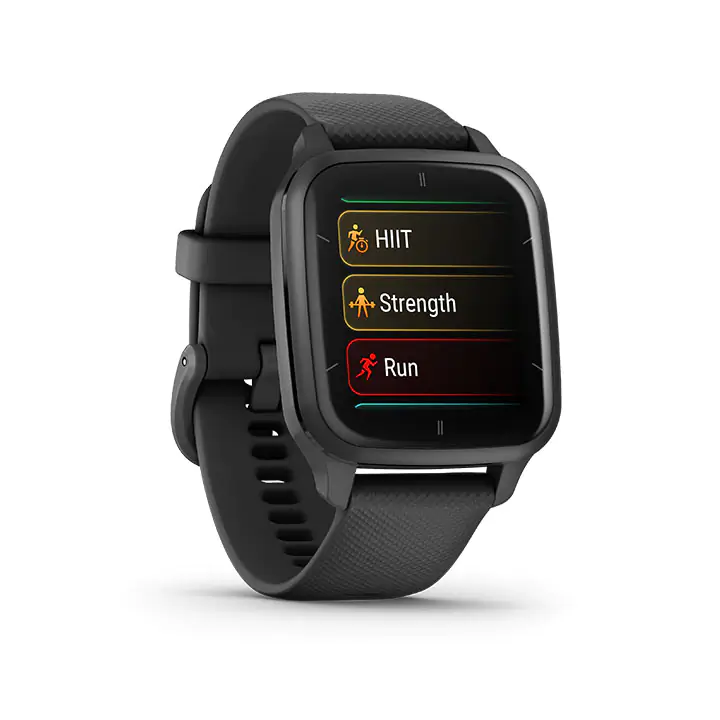 Garmin Venu® Sq 2 Music Edition 40mm Fitness Smartwatch - Slate/Black