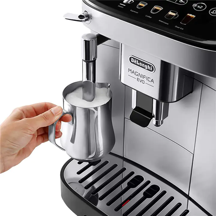 Magnifica Evo Espresso and Coffee Machine with Frothing Wand