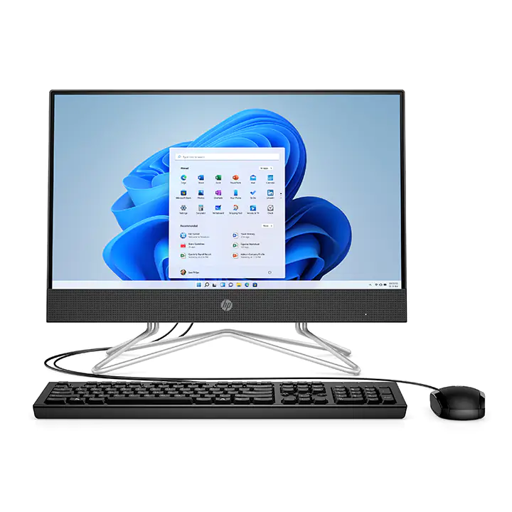 HP 21.5” FHD Celeron J4025 AIO Desktop