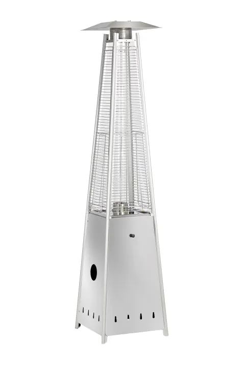 Shinerich - Pyramid Style Patio Heater - Stainless Steel