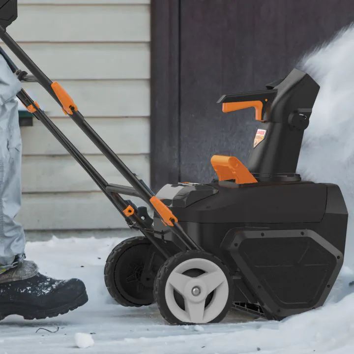 Worx Nitro 40V Power Share 20 Cordless Snow Blower w Brushless Moto