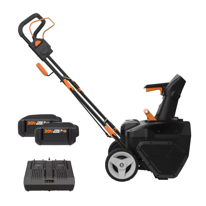 Worx - Nitro 40V Power Share 20' Cordless Snow Blower w/Brushless Moto