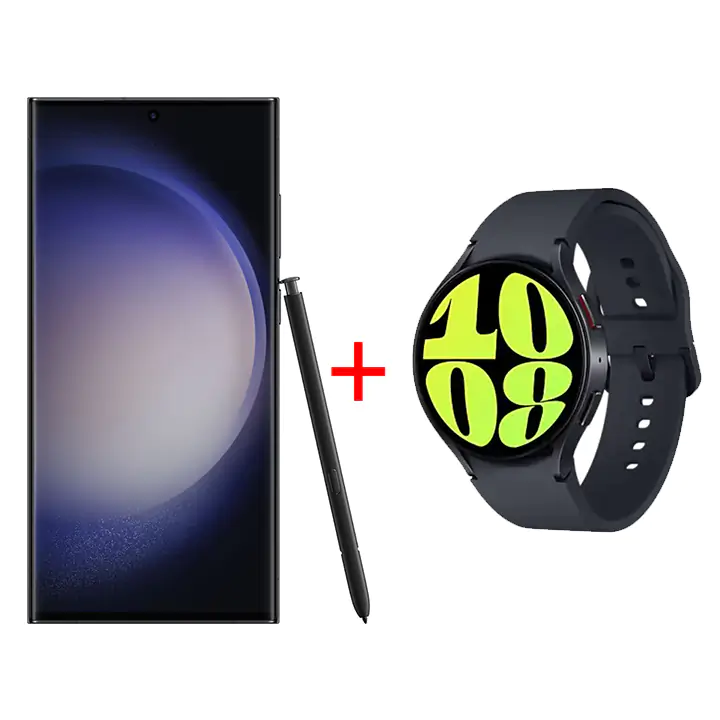 Samsung Galaxy S23 Ultra 6.8” 512GB (Unlocked) & Galaxy Watch6 44mm