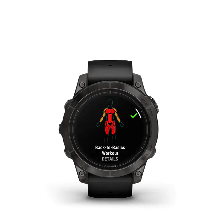 Garmin Epix Pro Sapphire Edition Smartwatch – Carbon Gray DLC Titanium