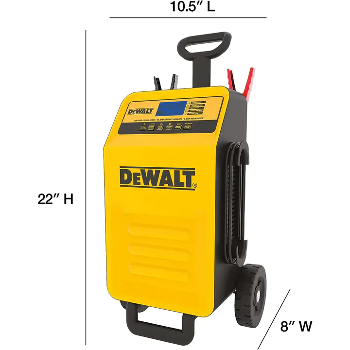 DeWalt DXAE200 Professional Rolling 40Amp Battery Charger 200Amp Start
