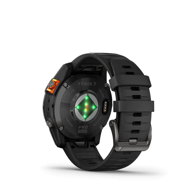 Garmin fenix®7 Pro Solar Edition - Slate Gray, Black Band