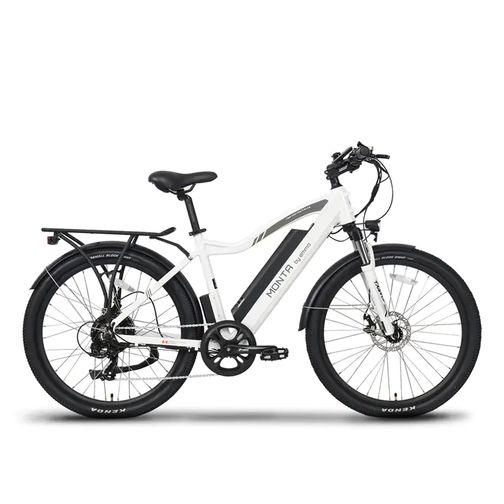 EMMO Monta electric bike - 48V 500W - Removable Battery - White