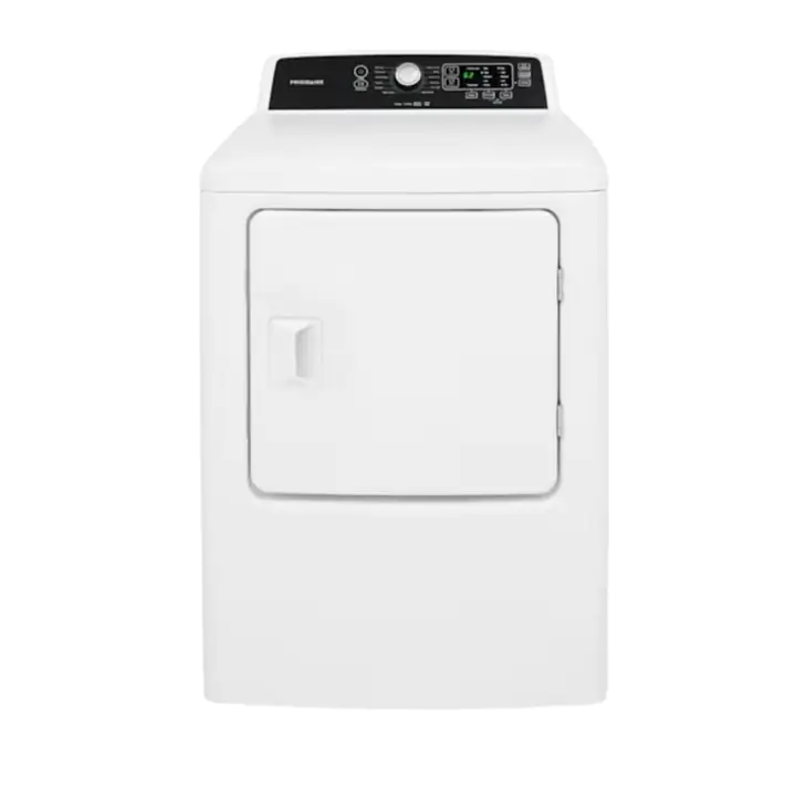 Frigidaire 6.7 Cu. Ft. High Efficiency Free Standing Electric Dryer in White