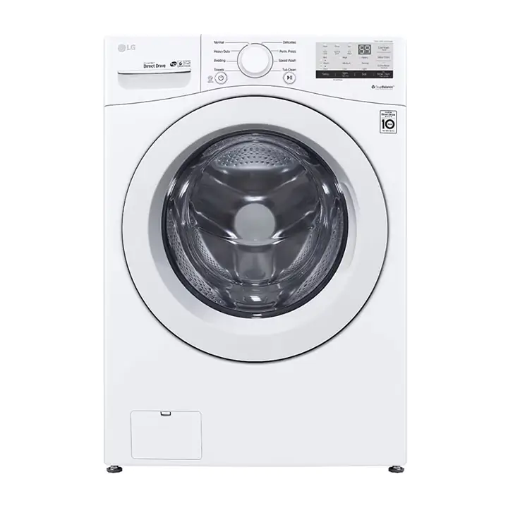 LG 5.2 cu. ft. Ultra Large Front Load Washer - White