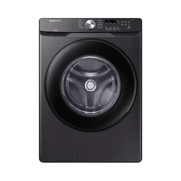 Samsung 5.2 Cu.Ft. Front Load Washer With Self Clean+ - Black