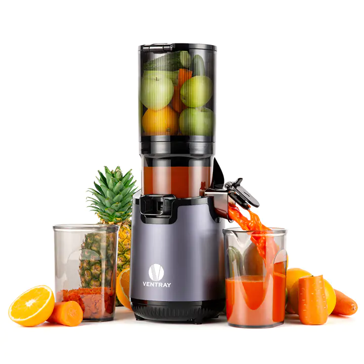 Ventray Slow Masticating Juicer with 5.3' Extra Large Chute