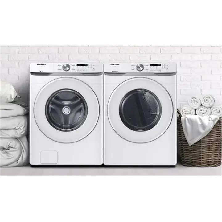 Samsung WF45T6000AW Washer Samsung DVE45T6005W Dryer Combo
