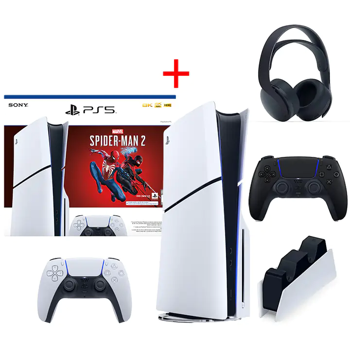 PlayStation5 Slim Console – Marvel’s Spider-Man 2 Bundle