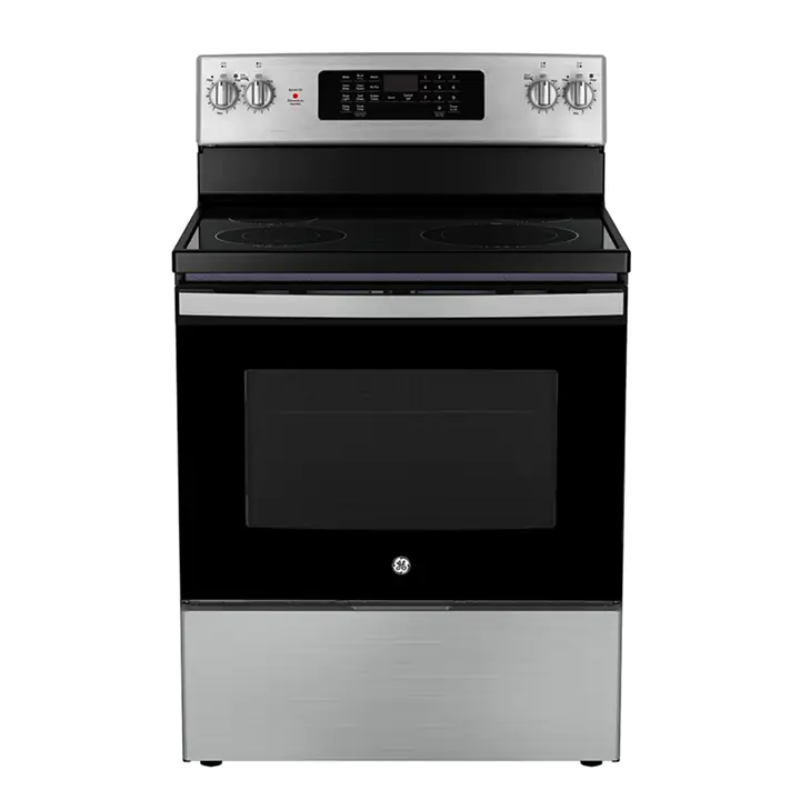 GE 30” Free Standing Electric Convection Range