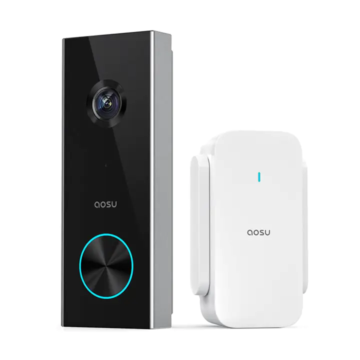Aosu V8P 4MP Wireless Wi-FI Smart Video Doorbell & Chime AI Detection