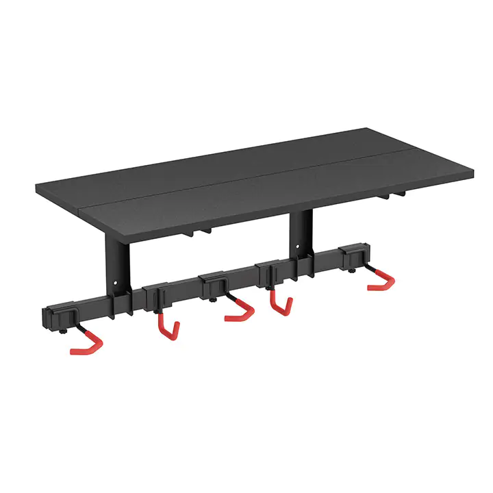 GoTyger Heavey Duty Metal Wall Mounted Bike Rack; up to 3 Bikes