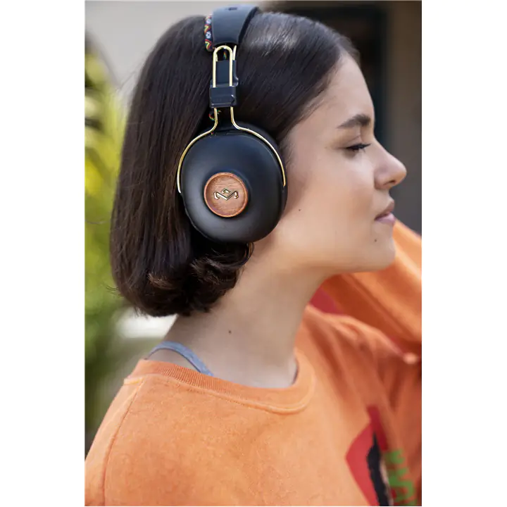 House of Marley Positive Vibration Frequency Bluetooth Headphone Rasta