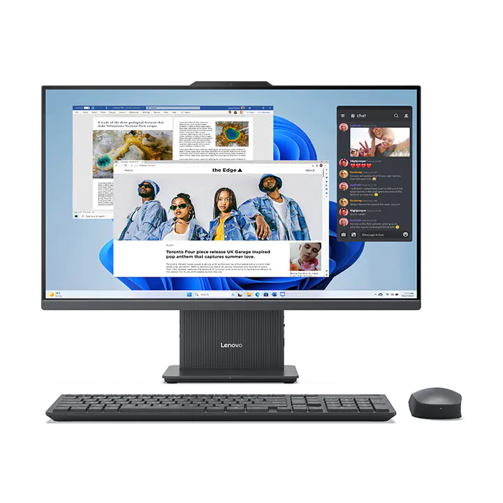 Lenovo IdeaCentre AIO 27" R5 7535HS Desktop - Luna Grey