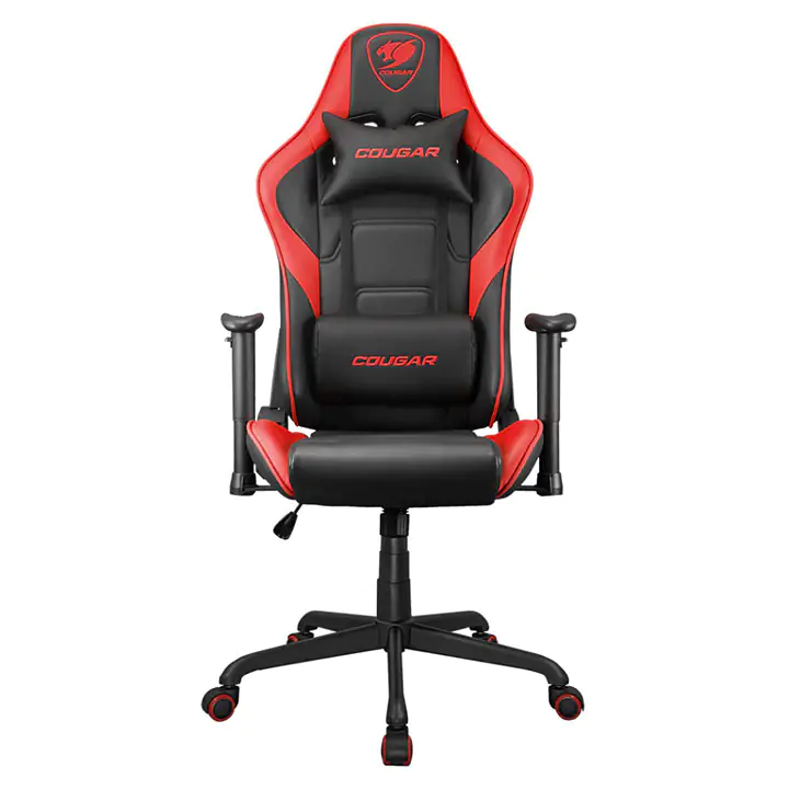 Tomauri Cougar Armor Elite Gaming Chair - Black/Red