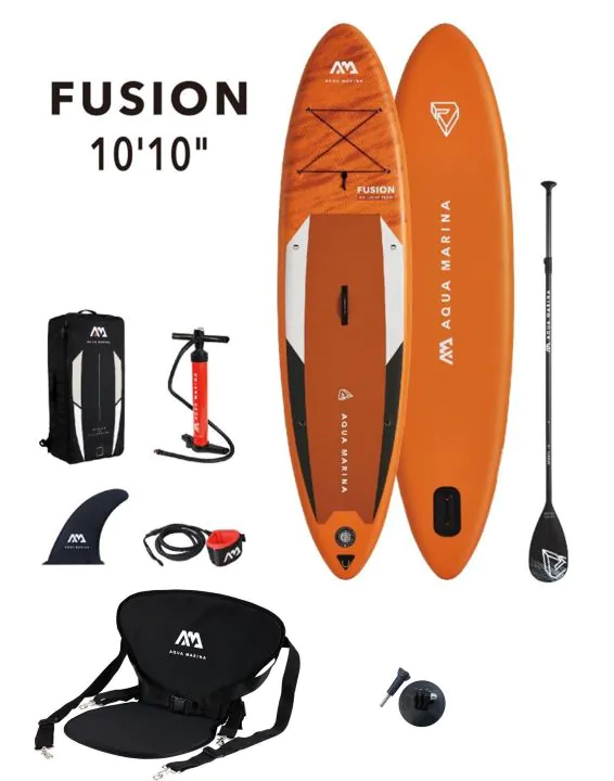 Aqua Marina -FUSION BUNDLE - iSUP + Seat + Camera Adaptor