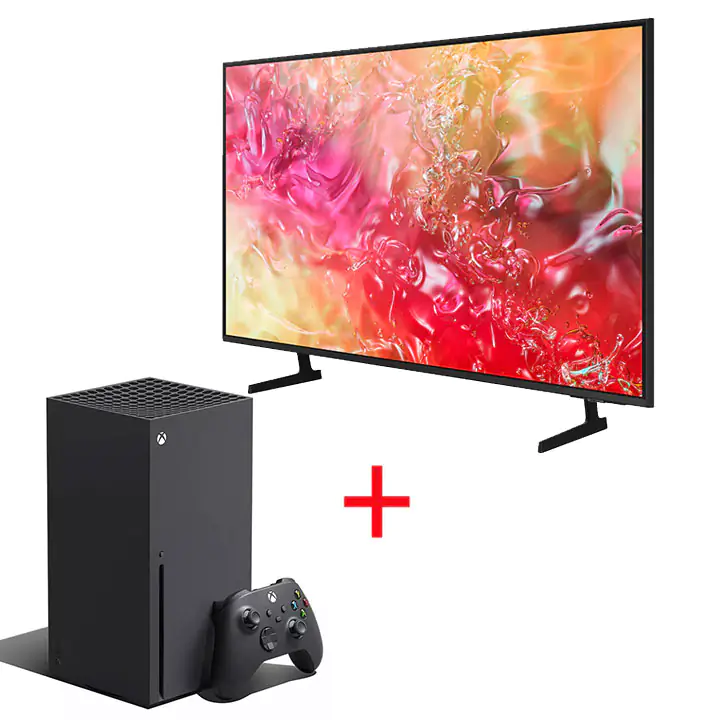 Samsung 65" DU7100 4K UHD Smart TV & Xbox Series X 1TB Bundle