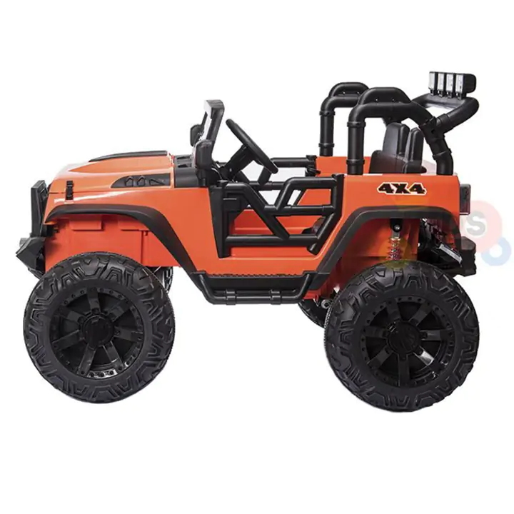 EVA Big Wheels 24V 1-Seater Truck w/ Rubber Wheels, Music & Remote