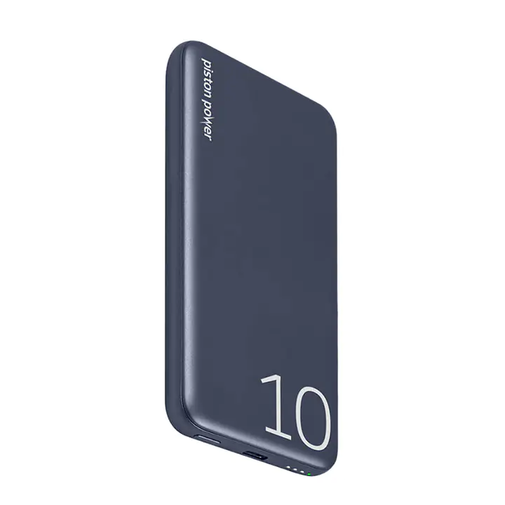 LOGiiX Piston Power 10000 mAh Aluminum Power Bank - Midnight Blue