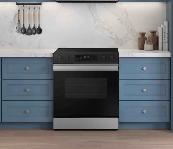 Electric Range Freestanding Self Clean & Air Fry convectioin