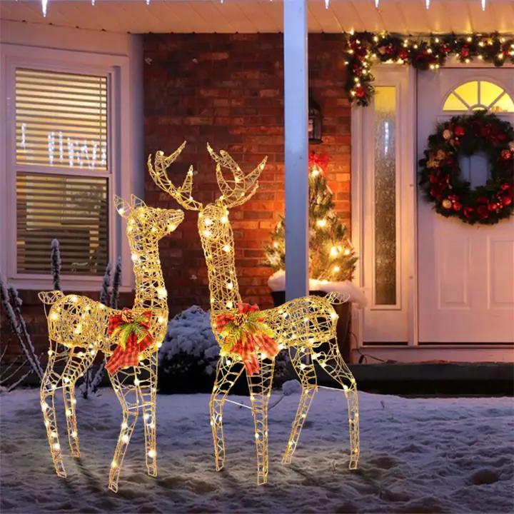 Sparkle Rudolph LED Set