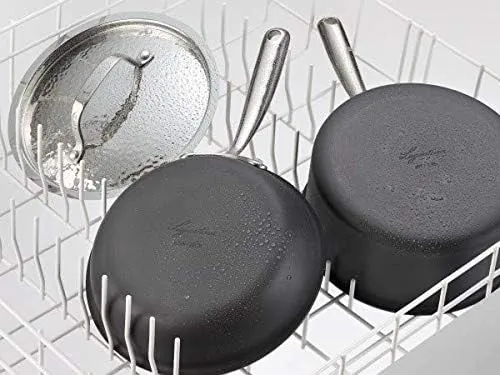 Lagostina Nera Hard Anodized Nonstick 12-Piece Cookware Set