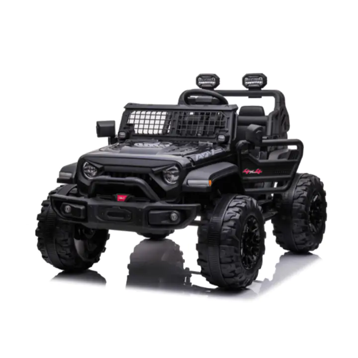 Kids Ride On 24V 4X4 Monster Mover Truck - Rubber Wheels, Music, RC