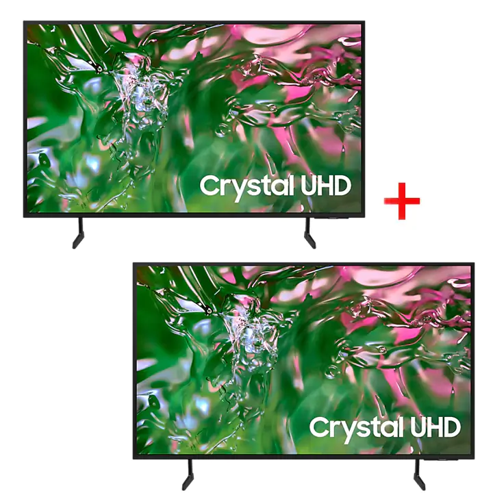 Samsung 43" 4K UHD Smart TV - Bundle of 2