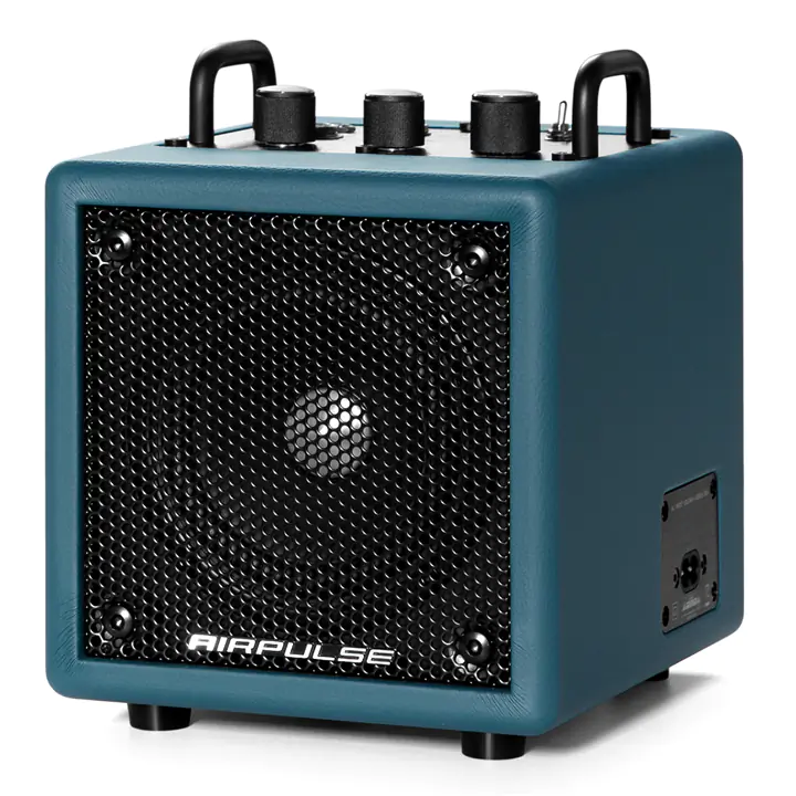 Airpulse Bluetooth Speaker with Aux Line Input - Blue