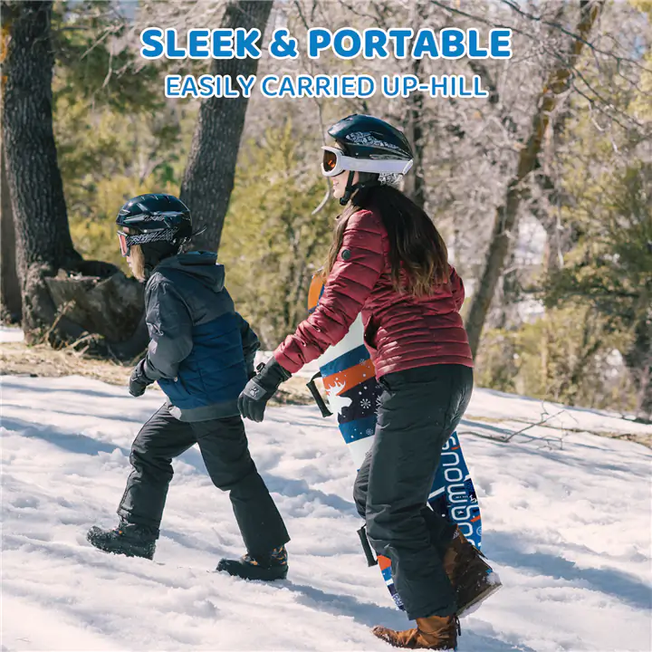 Wham-O Snowboogie 48” Alpine Rocket- ICECREAM/ELK - 2 Pack