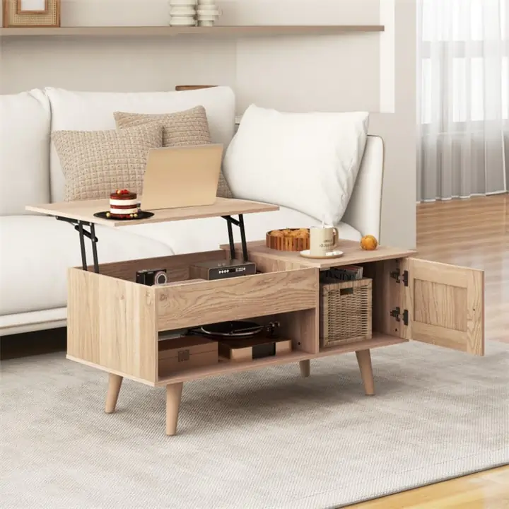 40 Inch Lift Top Coffee Table with Storage