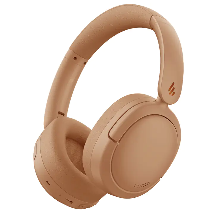 Edifier V80 Hybrid Active Noise Cancelling Headphones - Brown